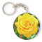 Yellow Rose Key Chain
