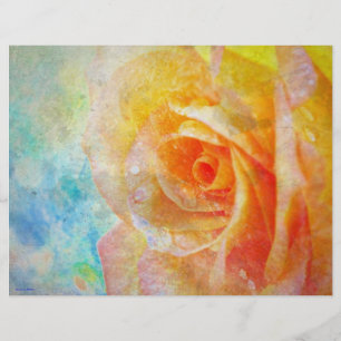 Yellow Rose Letterhead