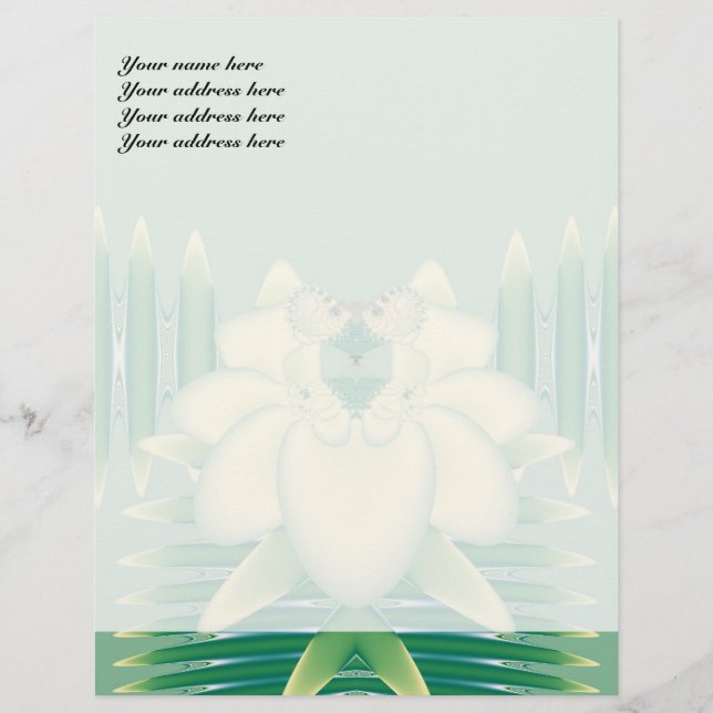 Yellow Rose Letterhead (Front)