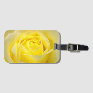 Yellow Rose Luggage Tag