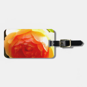 Yellow Rose Luggage Tag