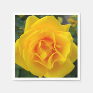 Yellow Rose Napkin