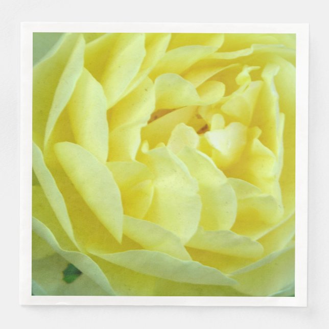 Yellow Rose Napkin (Front)