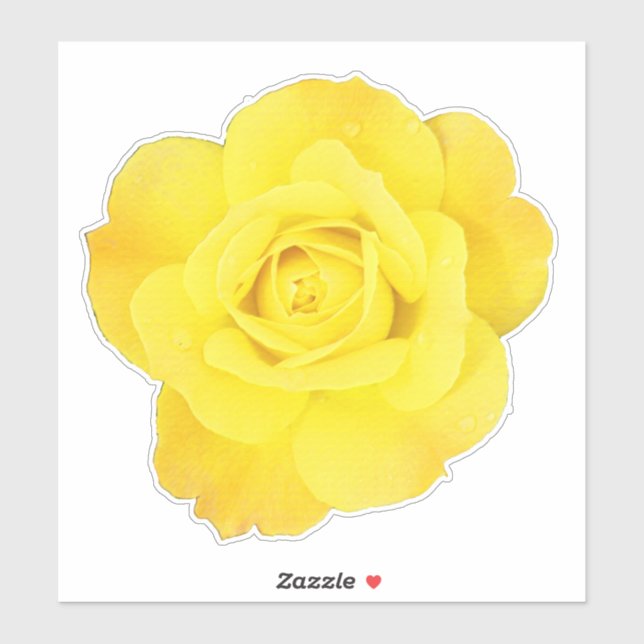 Yellow Rose National Friendship Day Floral Flowers (Sheet)