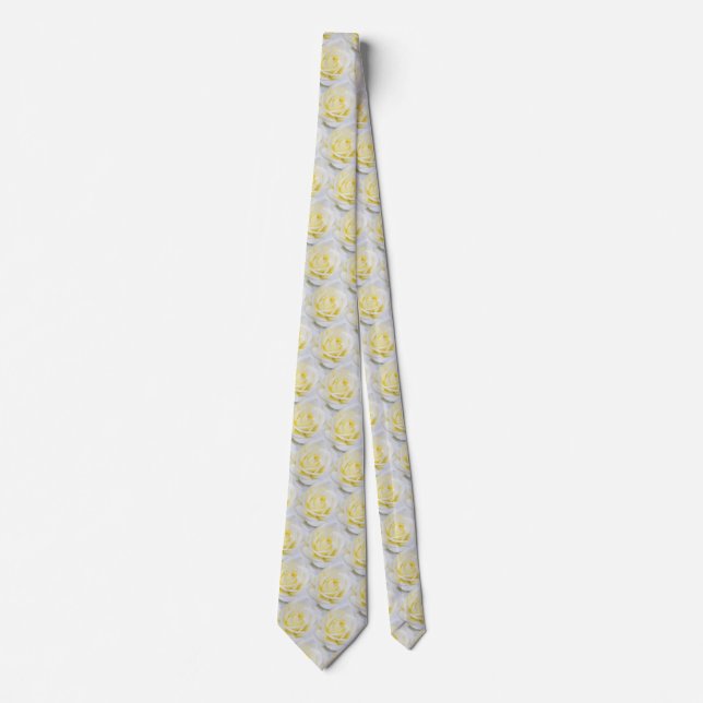 Yellow Rose Neck Tie (Front)