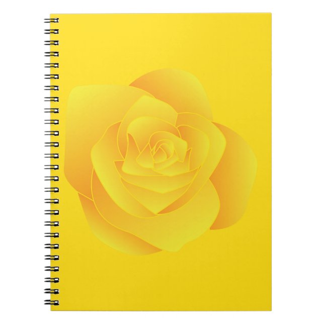 Yellow Rose Notebook (Front)