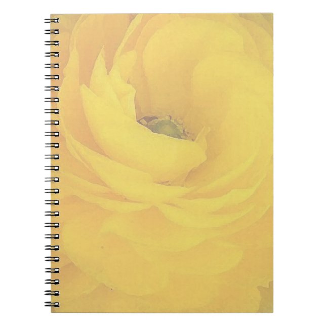 Yellow Rose Notebook (Front)
