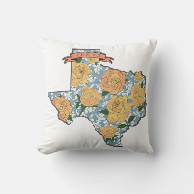 Yellow Rose of Texas  Cushion (Front)