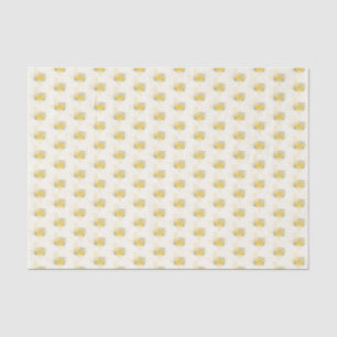 Yellow Rose of Texas - Gingham State Pattern Tissue Paper