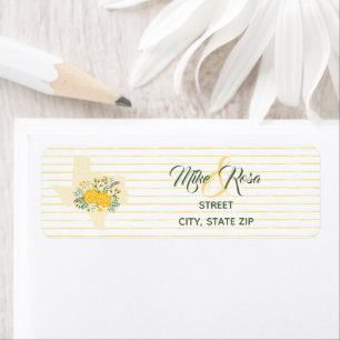 Yellow Rose of Texas - Gingham State Wedding