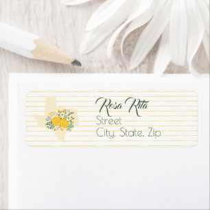 Yellow Rose of Texas - Gingham State with Roses