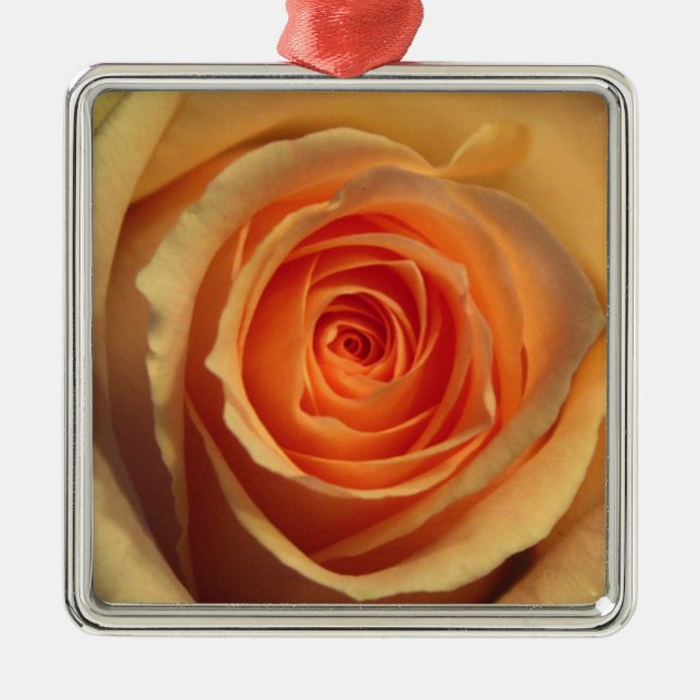 Yellow Rose Ornament (Front)