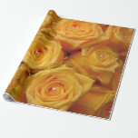 Yellow Rose & Pearl Wedding Wrapping Paper<br><div class="desc">If you are looking for a beautiful unique and fresh looking wedding paper then look no further.

This wrapping paper is absolutely stunning. It features yellows roses with tiny pearls in the centre of them.

We also sell wedding cards to match this beautiful wrapping paper.</div>