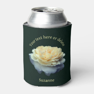 Yellow Rose Personalised Can Cooler