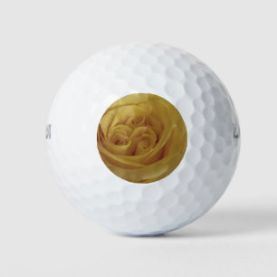 Yellow Rose Photo Beautiful Friendship Flower Golf Balls