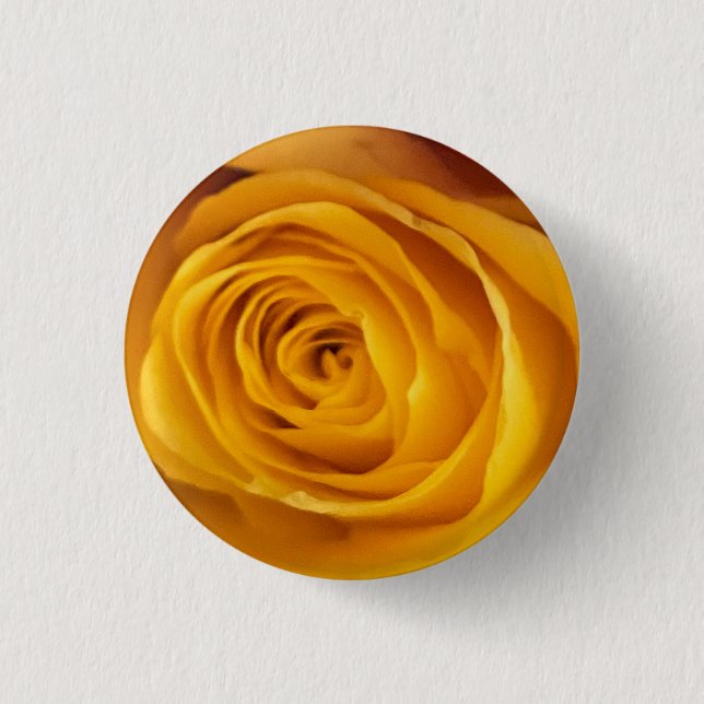 Yellow Rose Photo Button (Front)