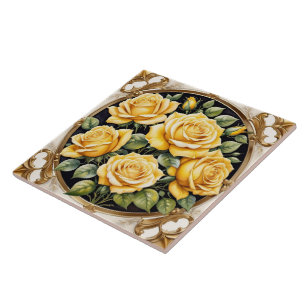 Yellow Rose Popular Beautiful Collection Tile