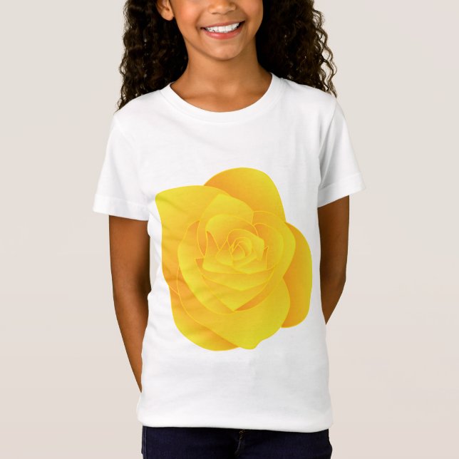 Yellow Rose T-Shirt (Front)