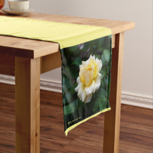 Yellow Rose Table Runner