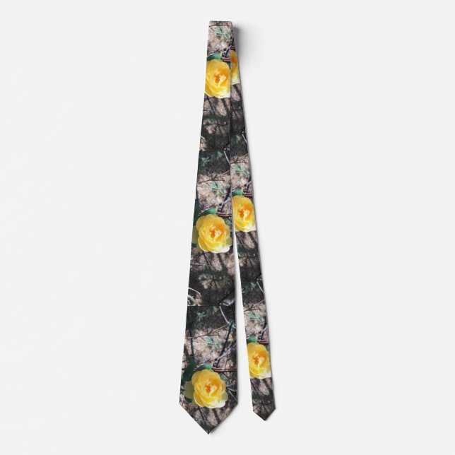 Yellow Rose Tie (Front)