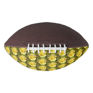 Yellow Rosebud American Football