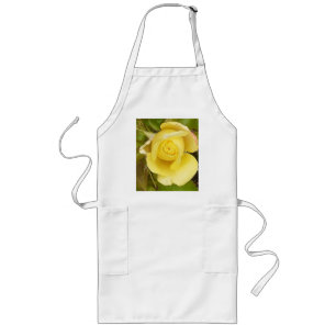 Yellow Rosebud Apron
