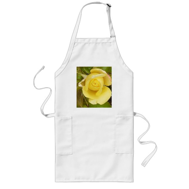 Yellow Rosebud Apron (Front)