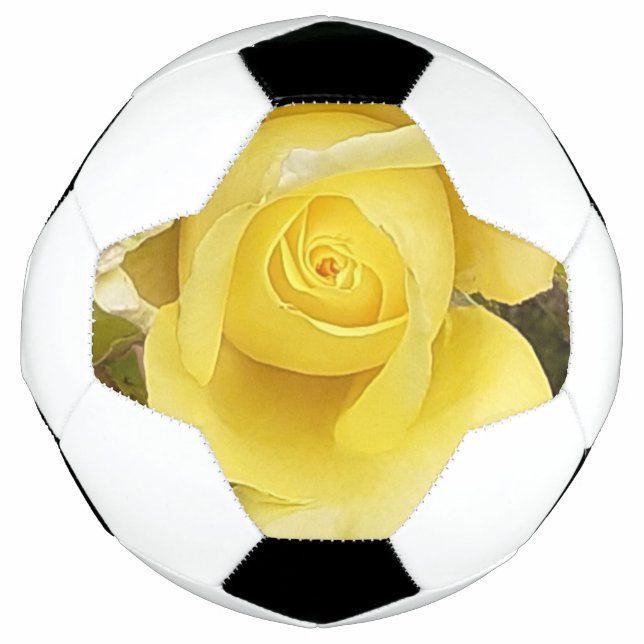 Yellow Rosebud  Football (Front)