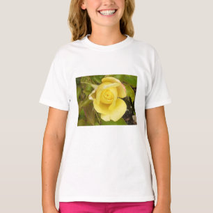 Yellow Rosebud T-Shirt