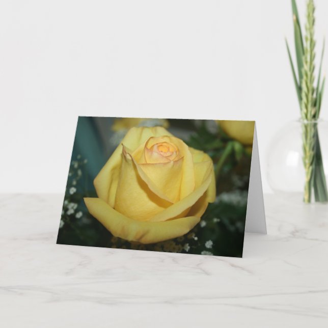 YELLOW ROSENOTE CARDS (Front)