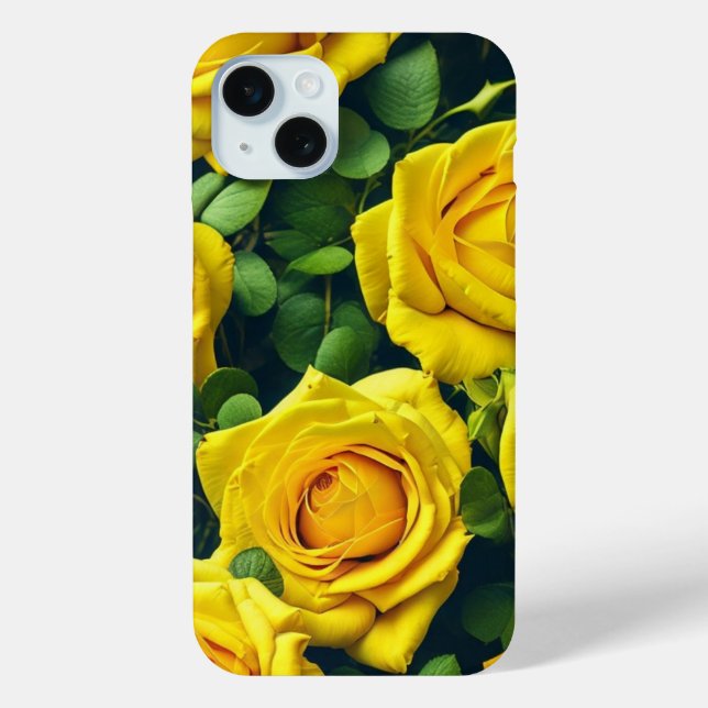 Yellow Roses Case-Mate iPhone Case (Back)