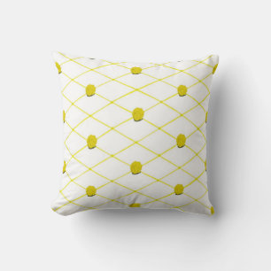 Yellow Roses Criss Cross Quilt Pattern Pillows