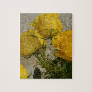 Yellow Roses Jigsaw Puzzle