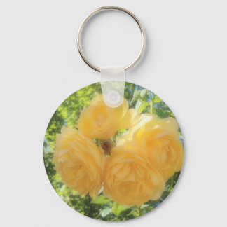 Yellow Roses Key Ring