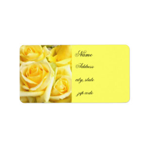 Yellow Roses_ Label