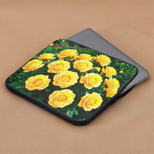 Yellow Roses Laptop Sleeve