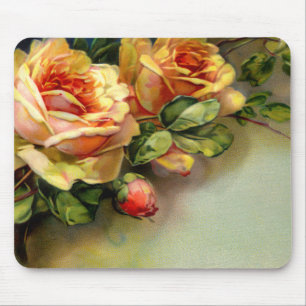 Yellow Roses Mouse Mat