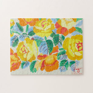 Yellow Roses Raoul Dufy Jigsaw Puzzle