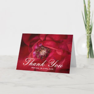 Yellow Roses Thank You Card