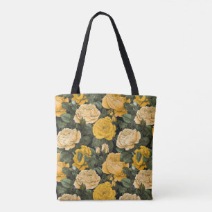 Yellow Roses Tote Bag