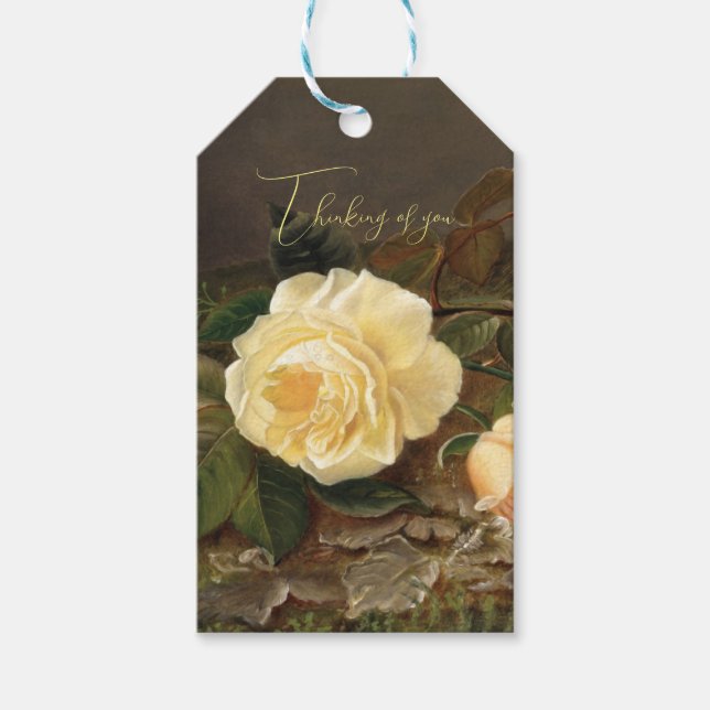 Yellow Roses, With Love Gift Tags (Front)