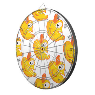 Yellow Rubber Duck Dartboard