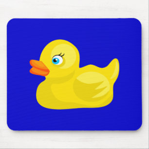Yellow Rubber Duck Mouse Mat
