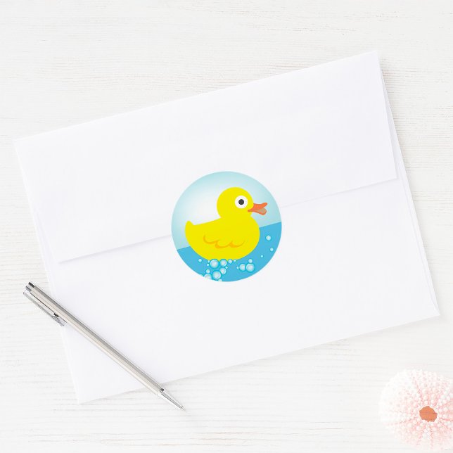 Yellow Rubber Duck Stickers (Creator Uploaded)