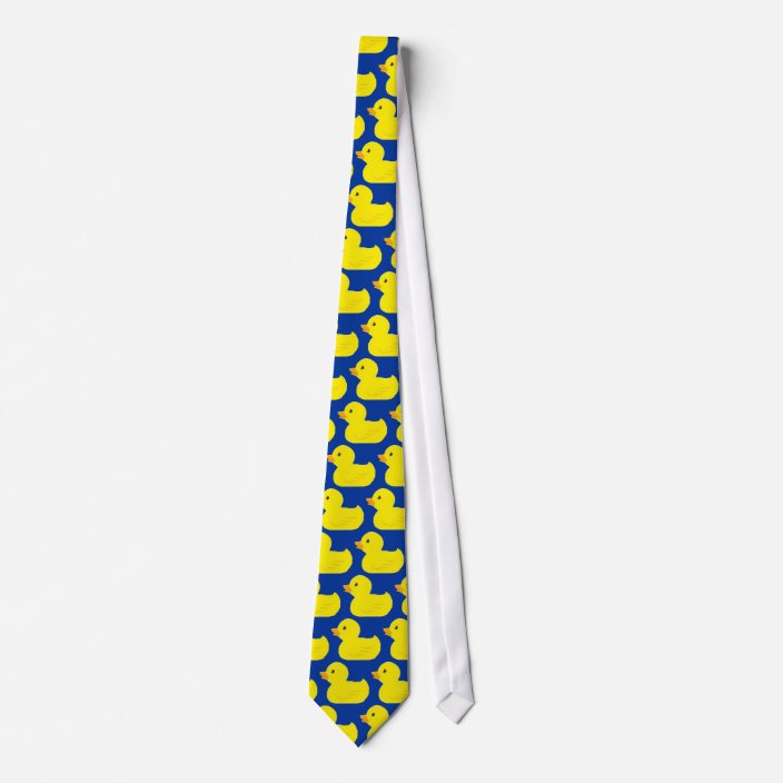 rubber duck tie