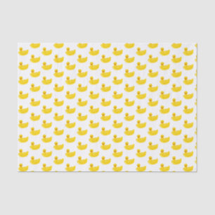 Yellow Rubber Duck Tissue Paper
