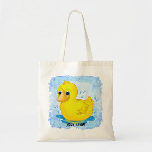 Yellow Rubber Duck Tote Bag