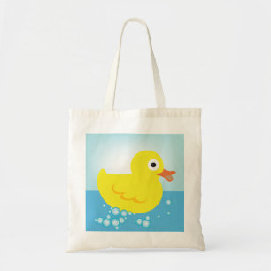 Yellow Rubber Duck Tote Bag