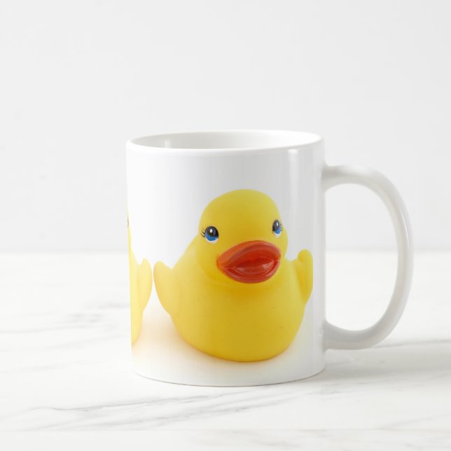 Yellow Rubber Ducks Coffee Mug (Right)