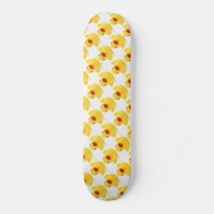 Yellow Rubber Ducks Skateboard